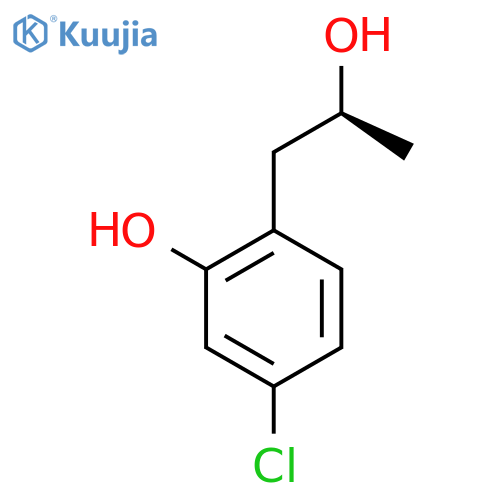 5-chloro-2-(2S)-2-hydroxypropylphenol structure