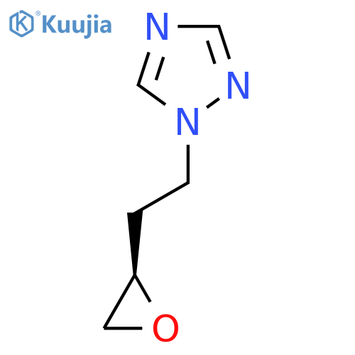 1-{2-(2R)-oxiran-2-ylethyl}-1H-1,2,4-triazole structure