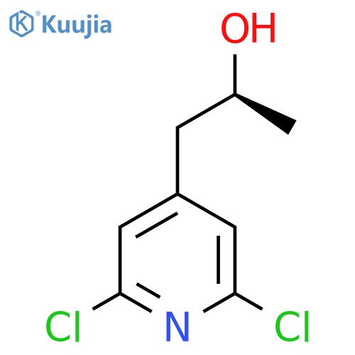 (2S)-1-(2,6-dichloropyridin-4-yl)propan-2-ol structure