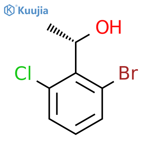 (1S)-1-(2-bromo-6-chlorophenyl)ethan-1-ol structure