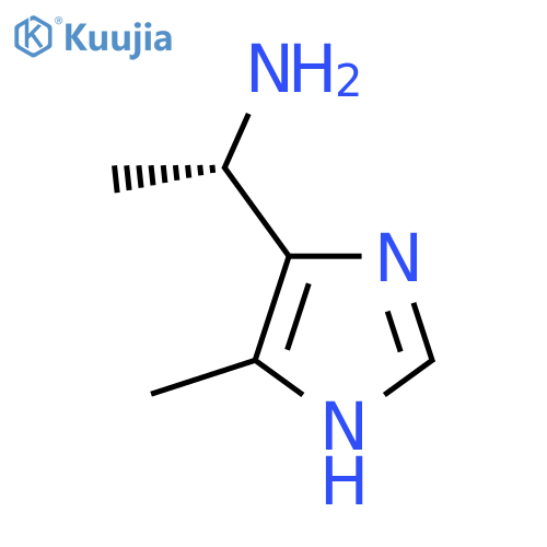 (1S)-1-(4-methyl-1H-imidazol-5-yl)ethan-1-amine structure