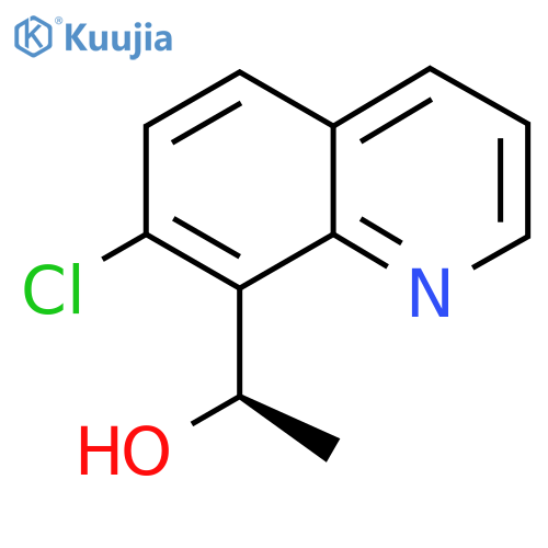 (1R)-1-(7-chloroquinolin-8-yl)ethan-1-ol structure