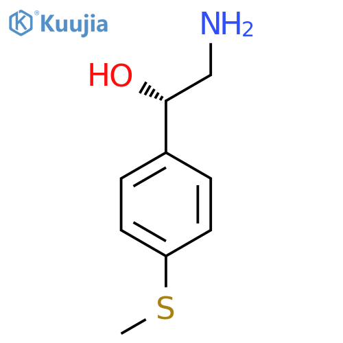 (1S)-2-amino-1-4-(methylsulfanyl)phenylethan-1-ol structure