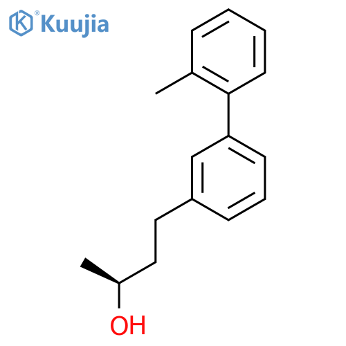 (2S)-4-3-(2-methylphenyl)phenylbutan-2-ol structure