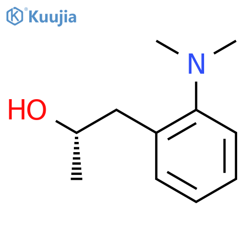 (2S)-1-2-(dimethylamino)phenylpropan-2-ol structure