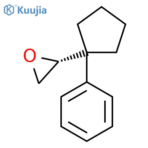 (2R)-2-(1-phenylcyclopentyl)oxirane structure