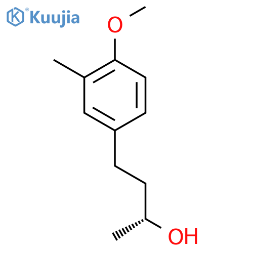 (2R)-4-(4-methoxy-3-methylphenyl)butan-2-ol structure