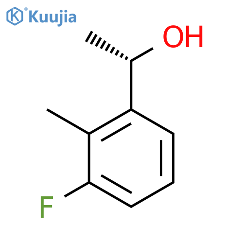 (1S)-1-(3-fluoro-2-methylphenyl)ethan-1-ol structure
