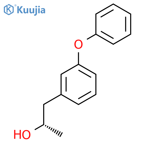 (2S)-1-(3-phenoxyphenyl)propan-2-ol structure