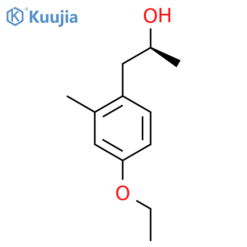 (2S)-1-(4-ethoxy-2-methylphenyl)propan-2-ol structure