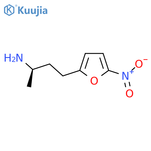 (2R)-4-(5-nitrofuran-2-yl)butan-2-amine structure