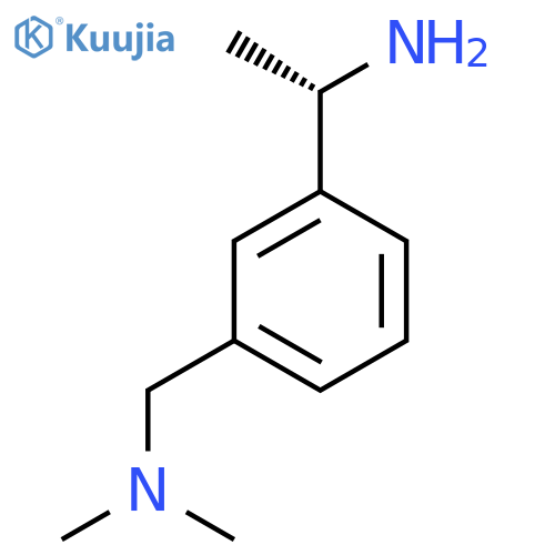 (1S)-1-{3-(dimethylamino)methylphenyl}ethan-1-amine structure