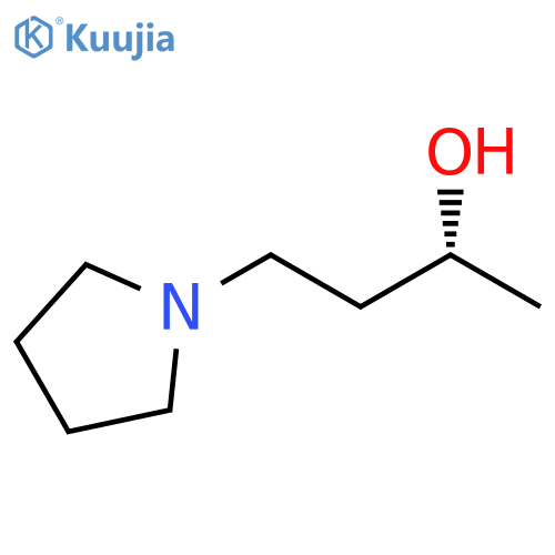 (2R)-4-(pyrrolidin-1-yl)butan-2-ol structure