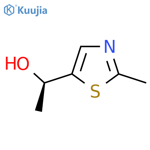 (1R)-1-(2-methyl-1,3-thiazol-5-yl)ethan-1-ol structure