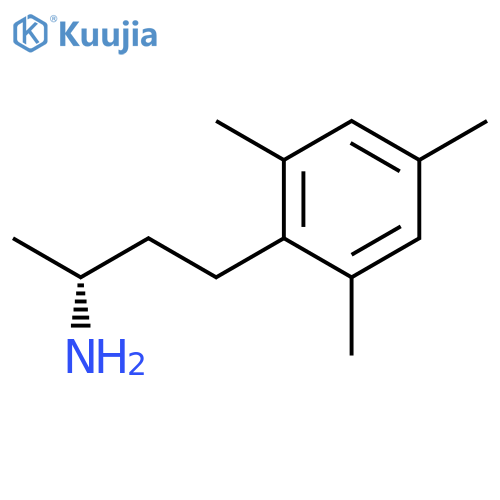 (2R)-4-(2,4,6-trimethylphenyl)butan-2-amine structure