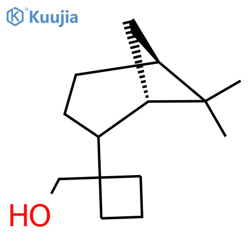 {1-(1S,5S)-6,6-dimethylbicyclo3.1.1heptan-2-ylcyclobutyl}methanol structure