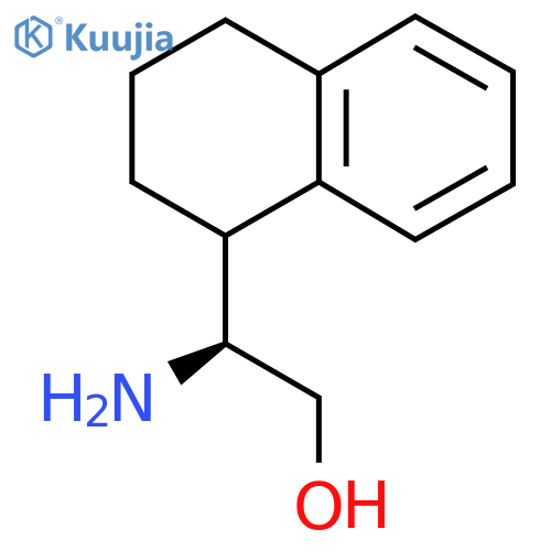 (2S)-2-amino-2-(1,2,3,4-tetrahydronaphthalen-1-yl)ethan-1-ol structure