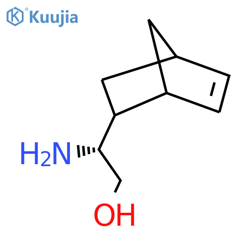 (2R)-2-amino-2-{bicyclo2.2.1hept-5-en-2-yl}ethan-1-ol structure