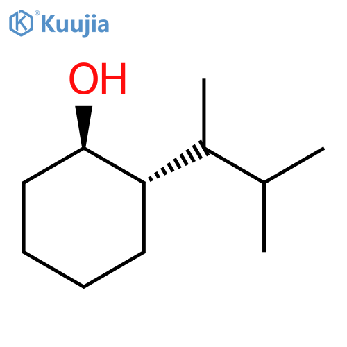 rac-(1R,2S)-2-(3-methylbutan-2-yl)cyclohexan-1-ol structure