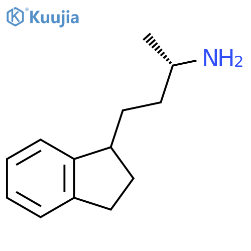 (2S)-4-(2,3-dihydro-1H-inden-1-yl)butan-2-amine structure