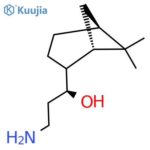 (1S)-3-amino-1-[(1S,5S)-6,6-dimethylbicyclo[3.1.1]heptan-2-yl]propan-1-ol structure