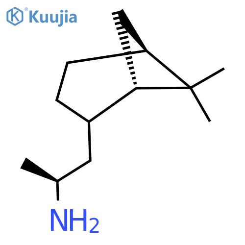 (2S)-1-(1S,5S)-6,6-dimethylbicyclo3.1.1heptan-2-ylpropan-2-amine structure