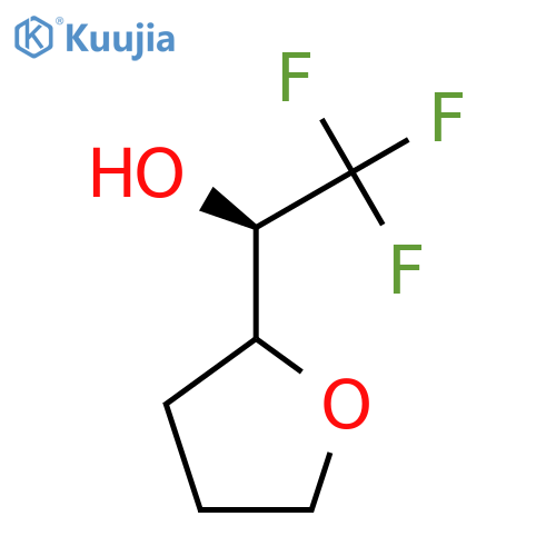 (1R)-2,2,2-trifluoro-1-(oxolan-2-yl)ethan-1-ol structure