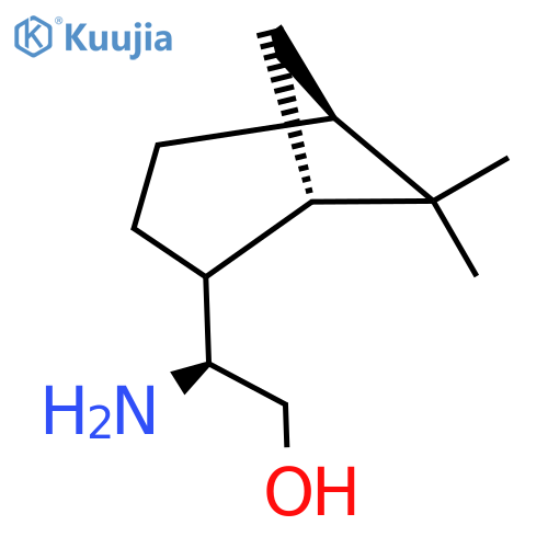 (2S)-2-amino-2-[(1S,5S)-6,6-dimethylbicyclo[3.1.1]heptan-2-yl]ethan-1-ol structure