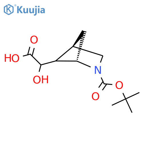 2-(1S,4R)-2-(tert-butoxy)carbonyl-2-azabicyclo2.1.1hexan-5-yl-2-hydroxyacetic acid structure
