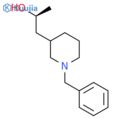 (2S)-1-(1-benzylpiperidin-3-yl)propan-2-ol structure