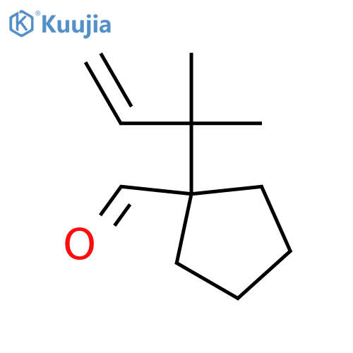 Cyclopentanecarboxaldehyde,1-(1,1-dimethyl-2-propen-1-yl)- structure