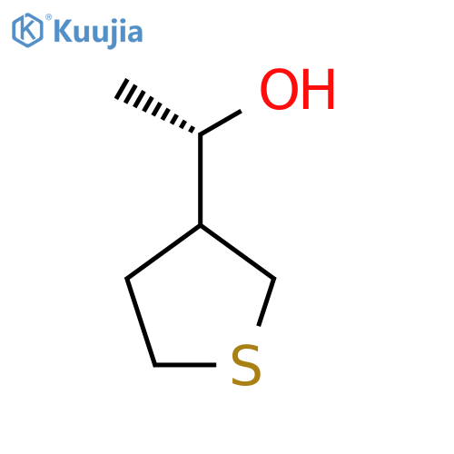 (1S)-1-(thiolan-3-yl)ethan-1-ol structure