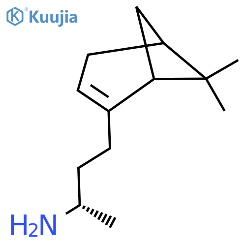 (2S)-4-{6,6-dimethylbicyclo3.1.1hept-2-en-2-yl}butan-2-amine structure