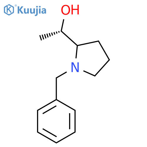 (1S)-1-(1-benzylpyrrolidin-2-yl)ethan-1-ol structure