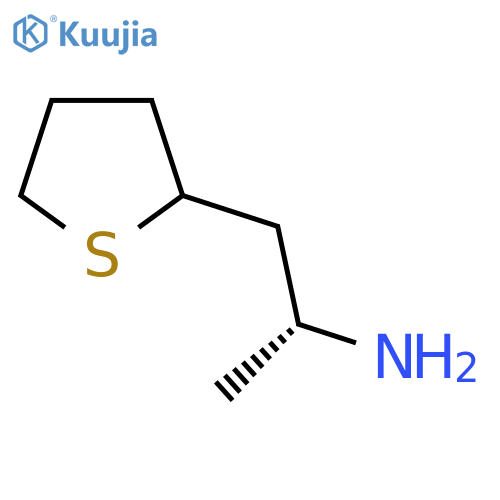 (2R)-1-(thiolan-2-yl)propan-2-amine structure