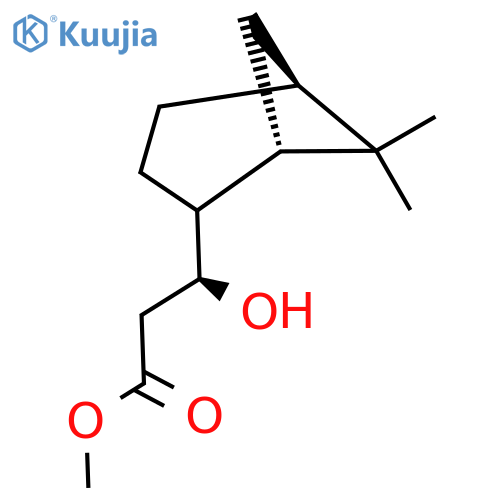 methyl (3S)-3-(1S,5S)-6,6-dimethylbicyclo3.1.1heptan-2-yl-3-hydroxypropanoate structure