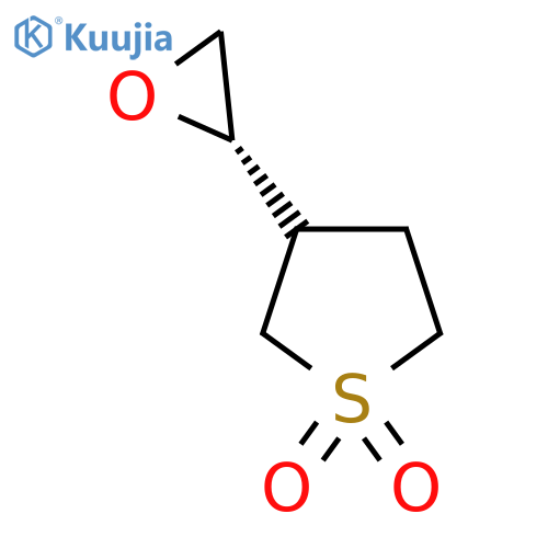 3-(2S)-oxiran-2-yl-1lambda6-thiolane-1,1-dione structure