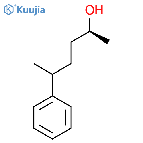 (2S)-5-phenylhexan-2-ol structure