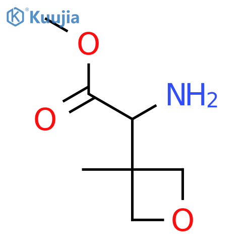 methyl 2-amino-2-(3-methyloxetan-3-yl)acetate structure
