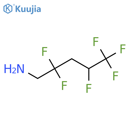 2,2,4,5,5,5-hexafluoropentan-1-amine structure