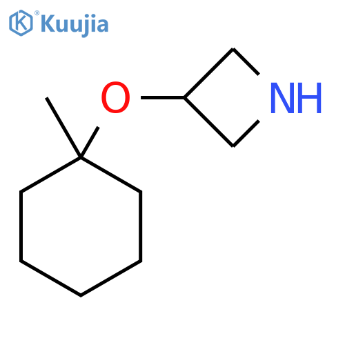 3-(1-methylcyclohexyl)oxyazetidine structure