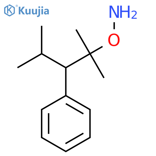 O-(2,4-dimethyl-3-phenylpentan-2-yl)hydroxylamine structure