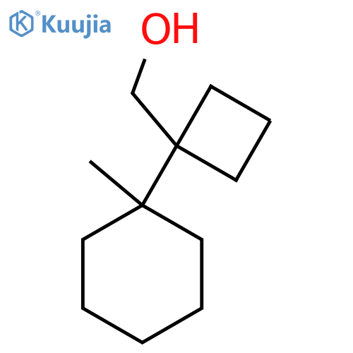 1-(1-methylcyclohexyl)cyclobutylmethanol structure