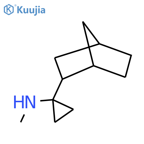 1-{bicyclo2.2.1heptan-2-yl}-N-methylcyclopropan-1-amine structure