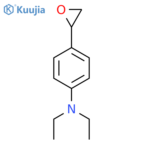 N,N-diethyl-4-(oxiran-2-yl)aniline structure