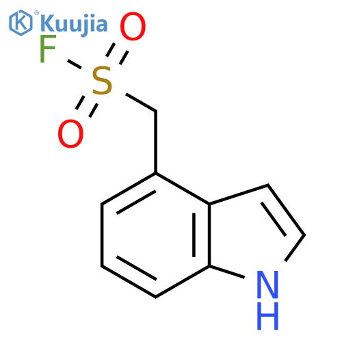 (1H-indol-4-yl)methanesulfonyl fluoride structure