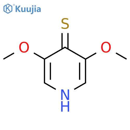 3,5-dimethoxypyridine-4-thiol structure