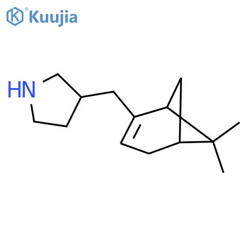 3-({6,6-dimethylbicyclo3.1.1hept-2-en-2-yl}methyl)pyrrolidine structure