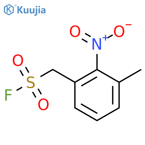 (3-Methyl-2-nitrophenyl)methanesulfonyl fluoride structure