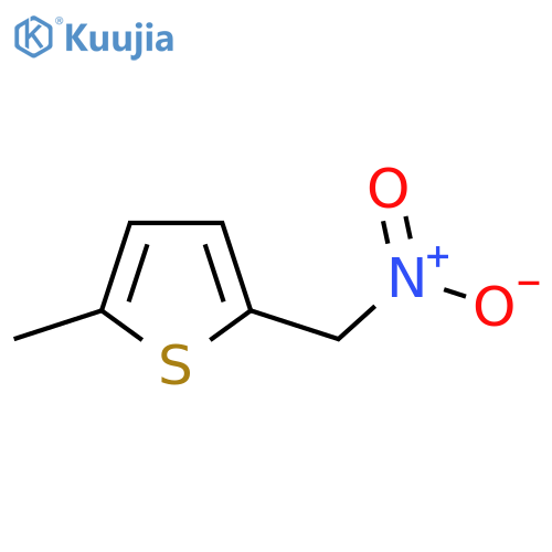 2-methyl-5-(nitromethyl)thiophene structure
